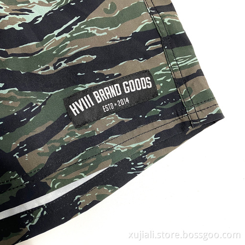 High Quality Men's Custom Camo Training Shorts Wholesale